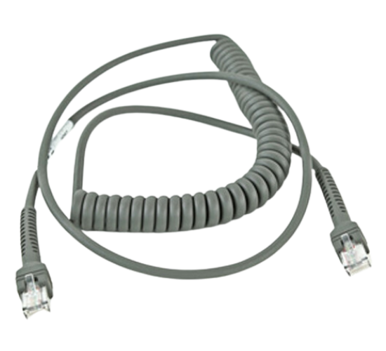 RS232 Cable Datalogic Megallan Scanner Auxilliary Port 6ft Coiled