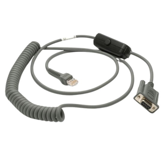 RS232 Cable NCR7448 9ft Coiled