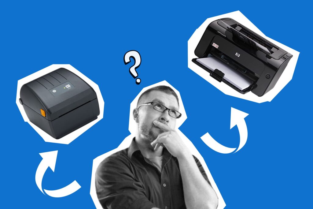 Document printers vs Barcode printers